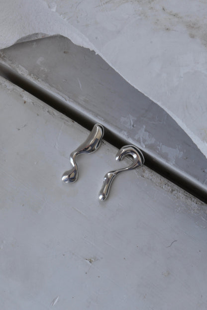 DO YOU DREAM OF ME&nbsp;EARRINGS

Organic asymmetric drop stud silver statement earrings. Available in Recycled NHS X-Ray Silver or 18ct Gold Plate
Handcrafted in London