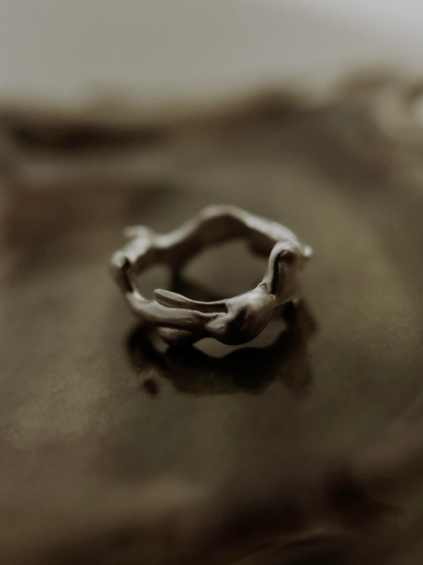 CAPRIOUS RING (NHS XRAY SILVER)